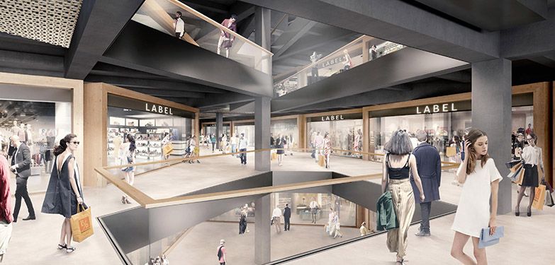 Barbarossa City Outlet Gelnhausen von innen
